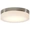Nuvo Pi, 9 Inch LED Flush Mount, Brushed Nickel Finish, Frosted Etched Glass, CCT Selectable, 120V 62/558 - alternate 3